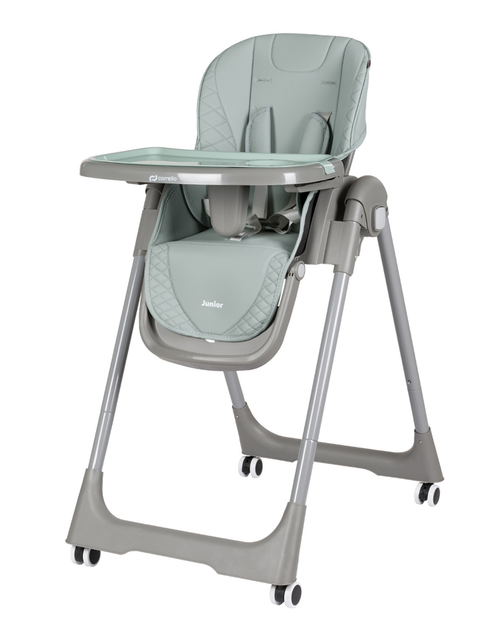 Стільчик для годування CARRELLO Junior (шезлонг, регульована висота) CRL-1412 Dark Green Зелений - Фото 1 Стільчик для годування CARRELLO Junior (шезлонг, регульована висота) CRL-1412 Dark Green Зелений - зображення 1