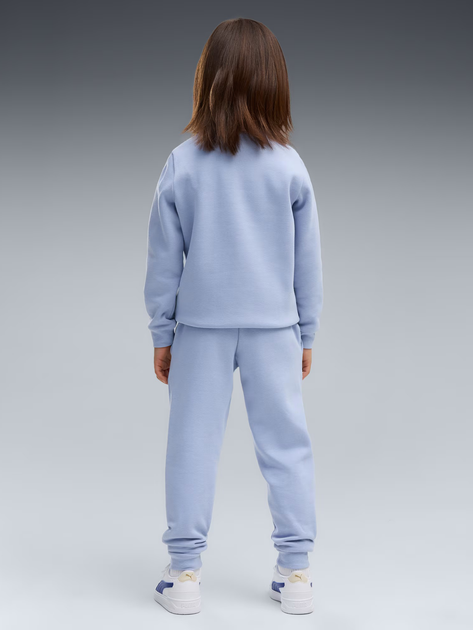 Дитячий спортивний костюм (світшот + штани) Puma Essentials Logo Lab 69499338 92-98 см Chambray Blue (4070033577448) - Фото 2 Дитячий спортивний костюм (світшот + штани) Puma Essentials Logo Lab 69499338 92-98 см Chambray Blue (4070033577448) - зображення 2