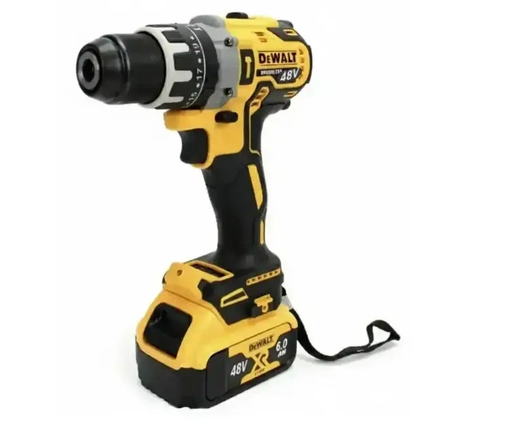 Набор инструментов DeWalt 4в1, аккумуляторный шуруповерт, гайковерт, перфоратор, болгарка, дрель в кейсе - изображение 6