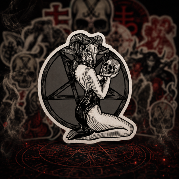 Стікери сатанинські 50 шт, Satanic Stickers - зображення 9