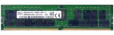 Оперативна пам'ять для сервера SK hynix 32GB DDR4 3200MHz RDIMM 2Rx4 (HMA84GR7DJR4N-XN) - Фото 1 Оперативна пам'ять для сервера SK hynix 32GB DDR4 3200MHz RDIMM 2Rx4 (HMA84GR7DJR4N-XN) - зображення 1