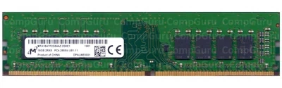 Оперативна пам'ять для ПК Micron 16GB DDR4 2666MHz UDIMM 2Rx8 (MTA16ATF2G64AZ-2G6E1) - Фото 1 Оперативна пам'ять для ПК Micron 16GB DDR4 2666MHz UDIMM 2Rx8 (MTA16ATF2G64AZ-2G6E1) - зображення 1