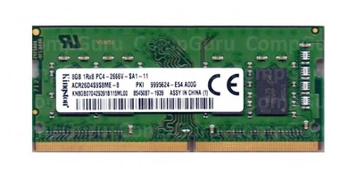 Оперативная память для ноутбука Kingston 8GB DDR4 2666MHz SO-DIMM 1Rx8 (ACR26D4S9S8ME-8) - Фото 1 Оперативная память для ноутбука Kingston 8GB DDR4 2666MHz SO-DIMM 1Rx8 (ACR26D4S9S8ME-8) - изображение 1