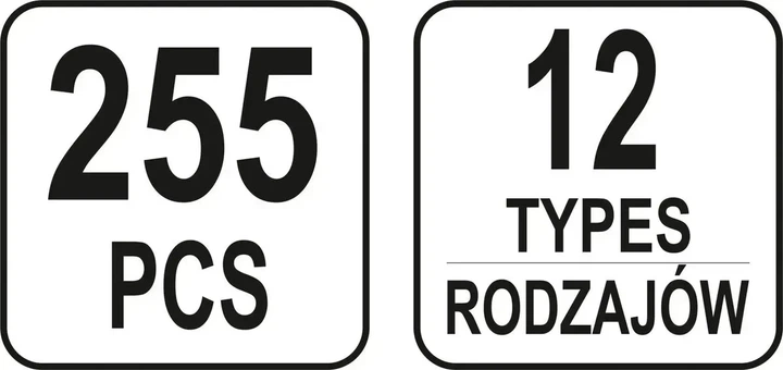 Набір кліпс обшивки салону YATO для VOLKSWAGEN 12 типорозмірів 255 шт YT-06663 - Фото 5 Набір кліпс обшивки салону YATO для VOLKSWAGEN 12 типорозмірів 255 шт YT-06663 - зображення 5