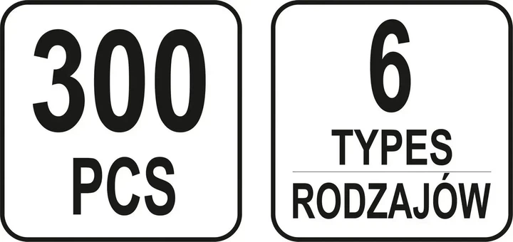 Набор клипс обшивки салона YATO для OPEL 6 типоразмеров 300 шт YT-06652 - Фото 4 Набор клипс обшивки салона YATO для OPEL 6 типоразмеров 300 шт YT-06652 - изображение 4