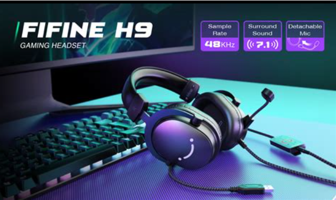 Наушники fifine h9 7.1 - изображение 2