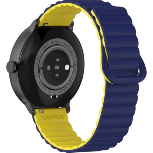 Смарт-годинник Canyon SW-69 "Jacky", Blue/Yellow (CNS-SW69BL) - Фото 4 Смарт-годинник Canyon SW-69 "Jacky", Blue/Yellow (CNS-SW69BL) - зображення 4