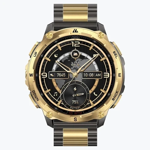 Смарт-часы Kospet Tank T4 Special Edition, Black/Gold - Фото 2 Смарт-часы Kospet Tank T4 Special Edition, Black/Gold - изображение 2