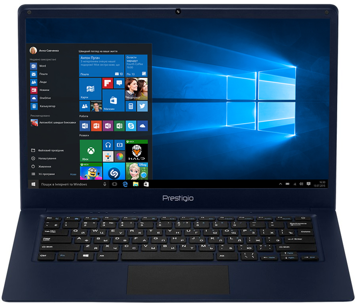 Ноутбук Prestigio SmartBook 141C (PSB141C01BFH_DB_CIS) Dark Blue – фото ...