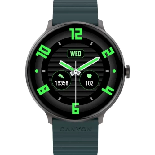 Смарт-часы Canyon SW-69 "Jacky", Green/Orange (CNS-SW69BG) - изображение 2