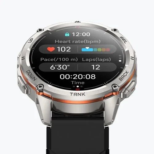 Смарт-часы Kospet Tank T3 Ultra 2, Silver - Фото 3 Смарт-часы Kospet Tank T3 Ultra 2, Silver - изображение 3
