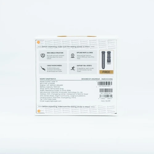 Смарт-часы Kospet Tank T4 Special Edition, Silver - изображение 9