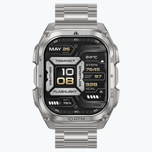 Смарт-часы Kospet Tank M4 Special Edition, Silver - изображение 2
