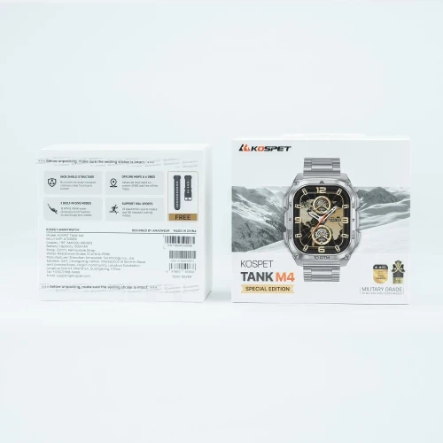 Смарт-часы Kospet Tank M4 Special Edition, Silver - изображение 10