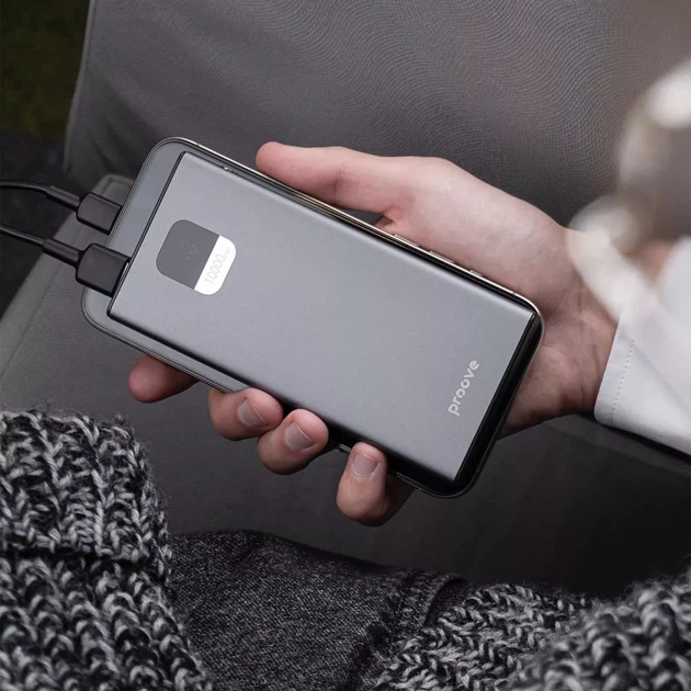 Портативная Батарея Proove Guardian 22.5W 10000 mAh gray (PBG122210004) - Фото 7 Портативная Батарея Proove Guardian 22.5W 10000 mAh gray (PBG122210004) - изображение 7