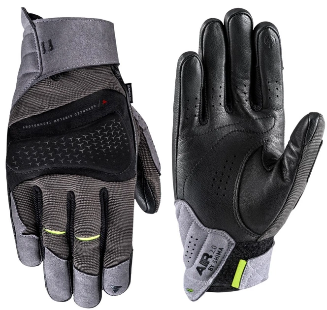 Мотоперчатки Shima Air 2.0 Men сірий, L - изображение 3
