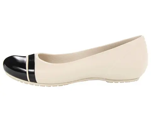 Жіночі балетки Crocs Cap Toe Flat White (36-37, білий) - изображение 4