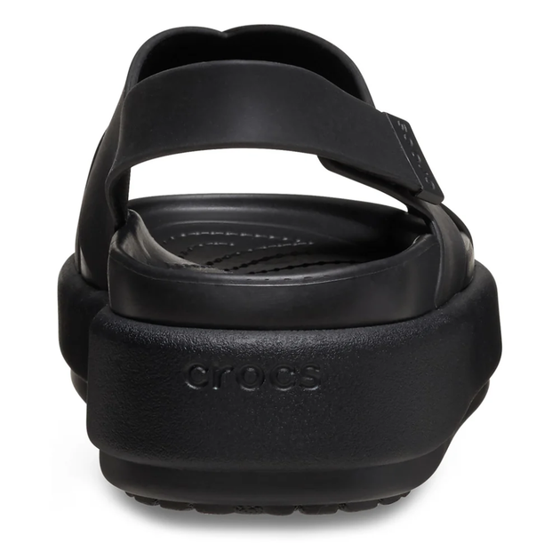 Жіночі сандалі Crocs Brooklyn Luxe Cross Strap Black (42-43, чорний) - изображение 6