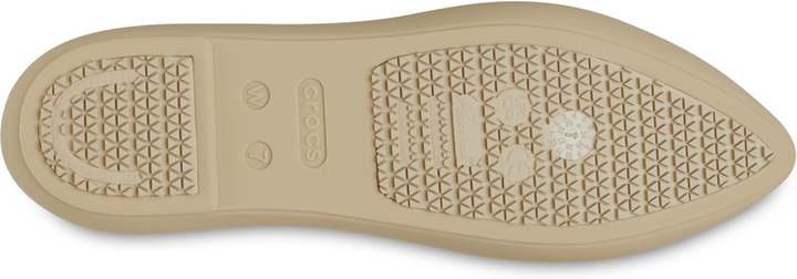 Жіночі балетки Crocs Brooklyn Flat Chai (39-40, бежевий) - Фото 5 Жіночі балетки Crocs Brooklyn Flat Chai (39-40, бежевий) - изображение 5