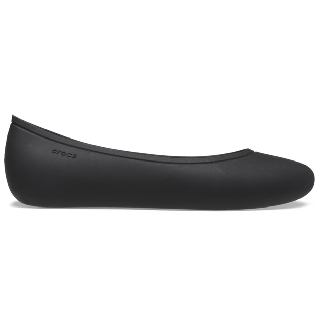 Жіночі балетки Crocs Brooklyn Flat Black (36-37, чорний) - Фото 2 Жіночі балетки Crocs Brooklyn Flat Black (36-37, чорний) - изображение 2
