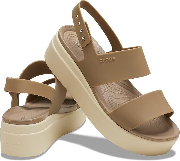 Жіночі Сандалі Бруклін crocs brooklyn low wedge Brown (41-42, коричневий) - Фото 1 Жіночі Сандалі Бруклін crocs brooklyn low wedge Brown (41-42, коричневий) - изображение 1