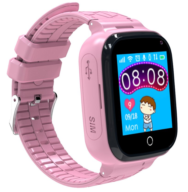 Детские смарт часы Gelius Ocean (GP-PK007) з GPS трекером Pink - изображение 2