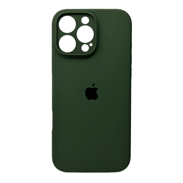 Чохол для смартфона Silicone Full Case AA Camera Protect for Apple iPhone 16 Pro 40,Atrovirens - Фото 1 Чохол для смартфона Silicone Full Case AA Camera Protect for Apple iPhone 16 Pro 40,Atrovirens - изображение 1