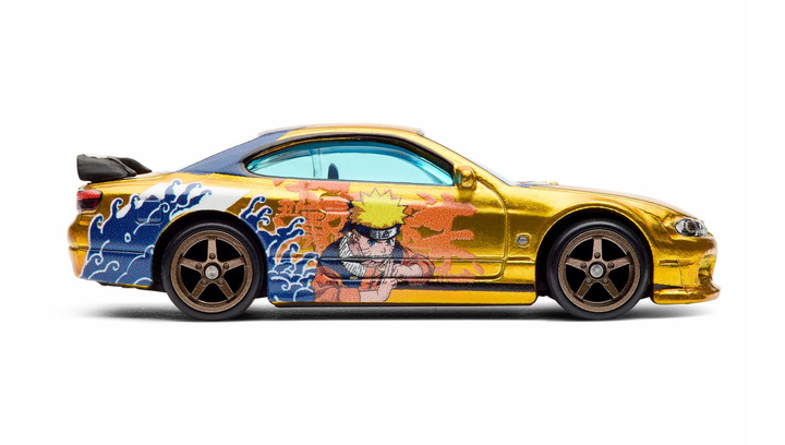 ミニカー Hot Wheels x NARUTO Nissan Silvia (S15) Машинка Premium Hot Wheels Naruto Nissan Silvia (S15) Mattel