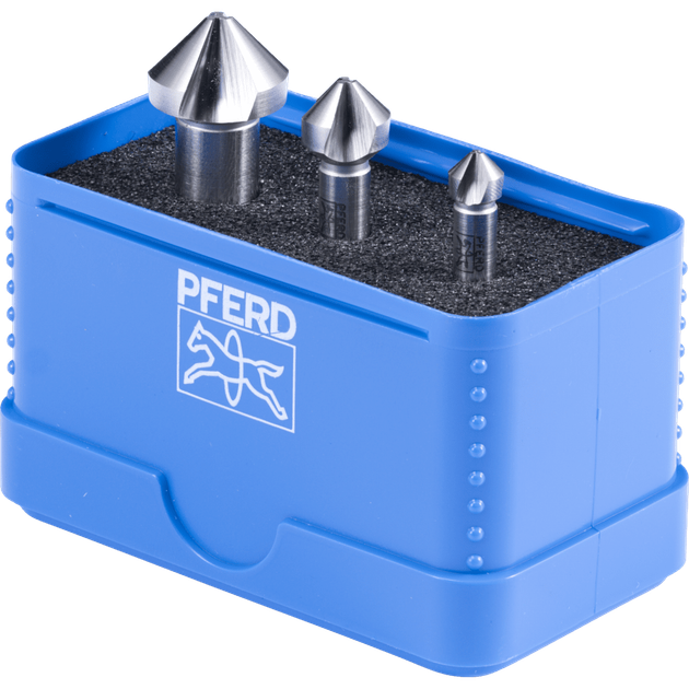 Набор зенковок PFERD HSS DIN 335 C, 90°, 3 шт - изображение 2