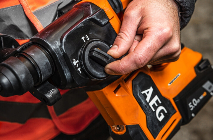 Безщітковий перфоратор 18V SDS+ 2.5 Дж без акумулятора - Фото 6 Безщітковий перфоратор 18V SDS+ 2.5 Дж без акумулятора - зображення 6
