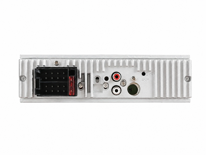 Автомагнітола 1091 ISO 1DIN USB AUX FM тюнер MP3 WMA автомобільна магнітола LED дисплей знімна передня панель RCA пульт дистанційного керування аудіосистема 4x50 Вт 18 радіостанцій USB 2.0 для автомобіля - изображение 4