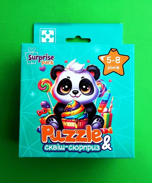 Пазл із сюрпризом Панда українською VT8030-08 Vladi Toys - Фото 1 Пазл із сюрпризом Панда українською VT8030-08 Vladi Toys - зображення 1