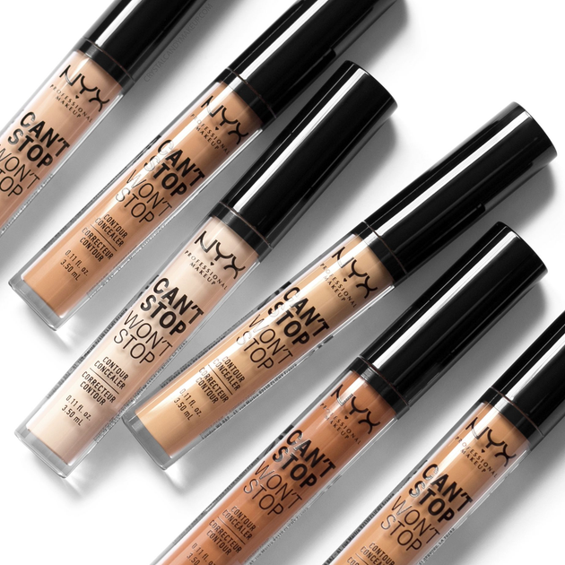Консилер для контуринга NYX Professional Makeup Can't Stop Won't Stop True Beige (CSWSC08) - изображение 4
