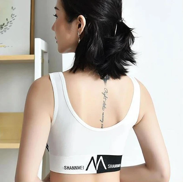 Бюстгальтер спортивний Shangmei white one size - зображення 2