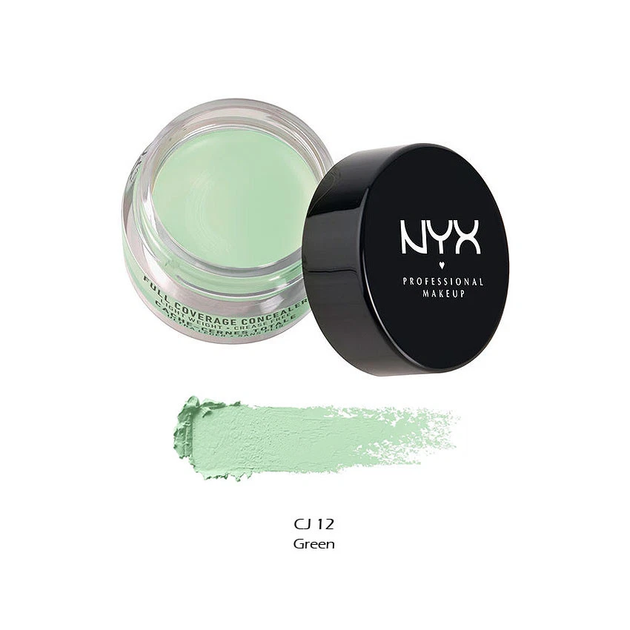 Плотный корректор для лица NYX Concealer Jar оттенок Green CJ12 - изображение 2