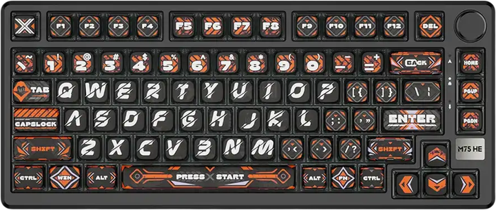 Клавіатура дротова RK ROYAL KLUDGE RKM75 HE Hephaestus Gaming Mint Switch (RK-M75HE-HEPHST-MINTSW-US) - зображення 2