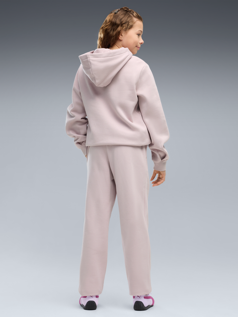 Подростковый спортивный костюм (толстовка + штаны) для девочки Puma Essentials Script 69520949 158-164 см Misty Pink (4070033468890) - изображение 2