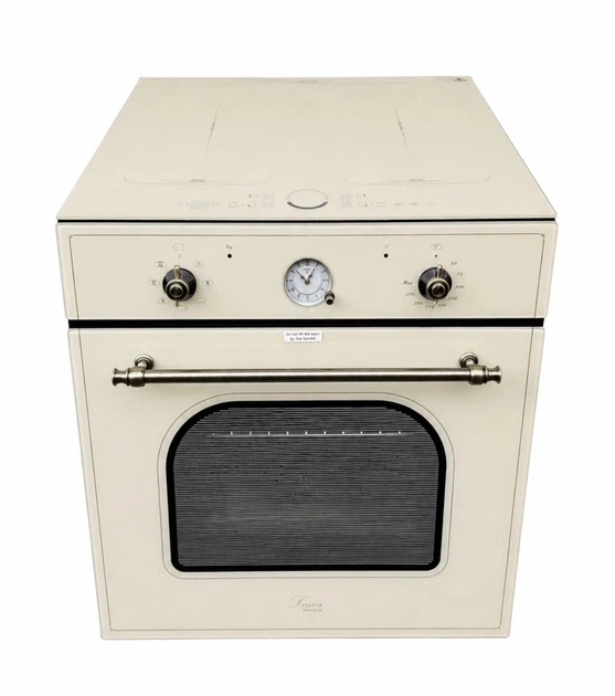 Духовий шкаф електричний Luxor HB 920 RUSTIK Classico RI 622 BG обєднання конфорок + камінь для піци у подарунок , бежевий (комплект) - Фото 5 Духовий шкаф електричний Luxor HB 920 RUSTIK Classico RI 622 BG обєднання конфорок + камінь для піци у подарунок , бежевий (комплект) - зображення 5