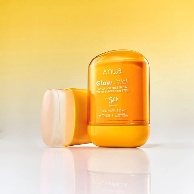 Сонцезахисний стік з невидимим сяючим фінішем SPF50 ANUA Invisible Glow Finish Sunscreen Stick 18g - Фото 1 Сонцезахисний стік з невидимим сяючим фінішем SPF50 ANUA Invisible Glow Finish Sunscreen Stick 18g - изображение 1