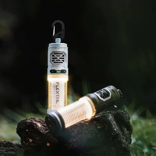 Фумігатор-ліхтар кемпінговий Flextail Tiny Repel S, блакитний (FNR_TRS4800-AZ-i) - изображение 2