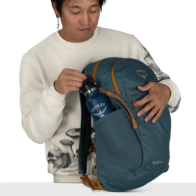 Рюкзак Osprey Daylite Plus torrent blue темно-бірюзовий - изображение 6