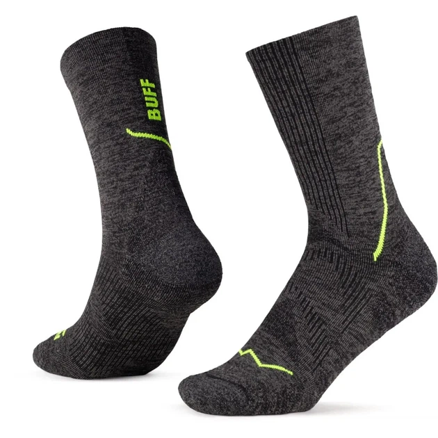 Шкарпетки Buff Dryflx Crew Socks Black S (100094310) - Фото 1 Шкарпетки Buff Dryflx Crew Socks Black S (100094310) - зображення 1