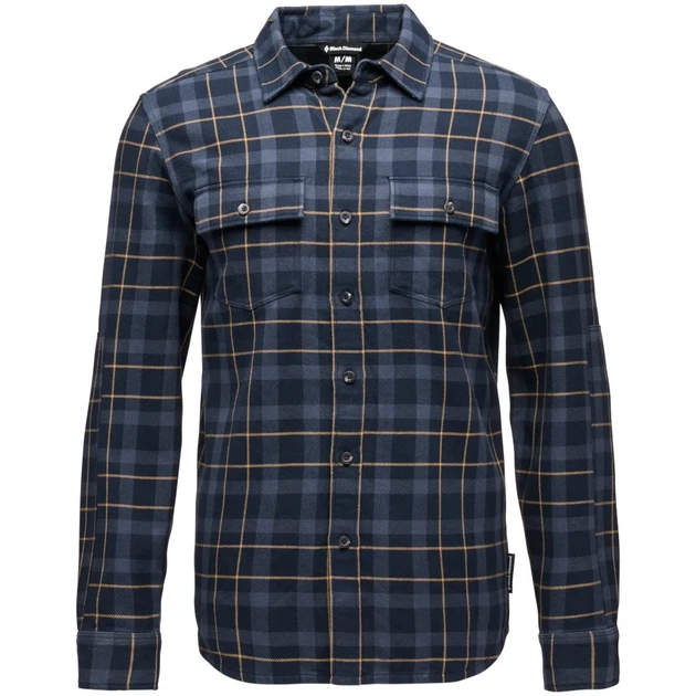 Сорочка Black Diamond Project Twill LS Shirt Mns charcoal/black S (100089380) - изображение 6