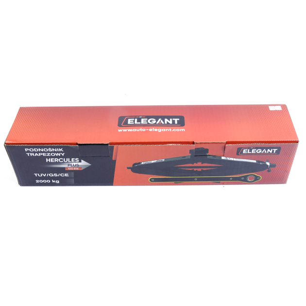 Домкрат-ромб з тріскачкою "Elegant" 2т гумова подушка (60008) - зображення 2