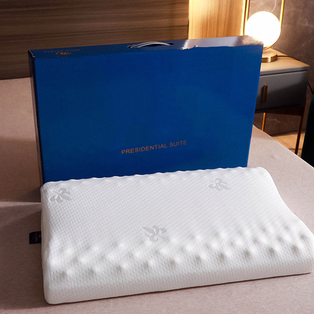 Ортопедическая анатомическая подушка для сна из Memory Foam и вспененного латекса, 35х55 см, с эффектом памяти и поддержкой шеи - изображение 8