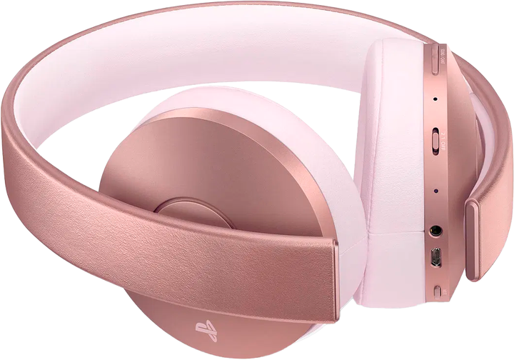Навушники PlayStation Gold Wireless Headset Rose Gold (711719969600) - зображення 2