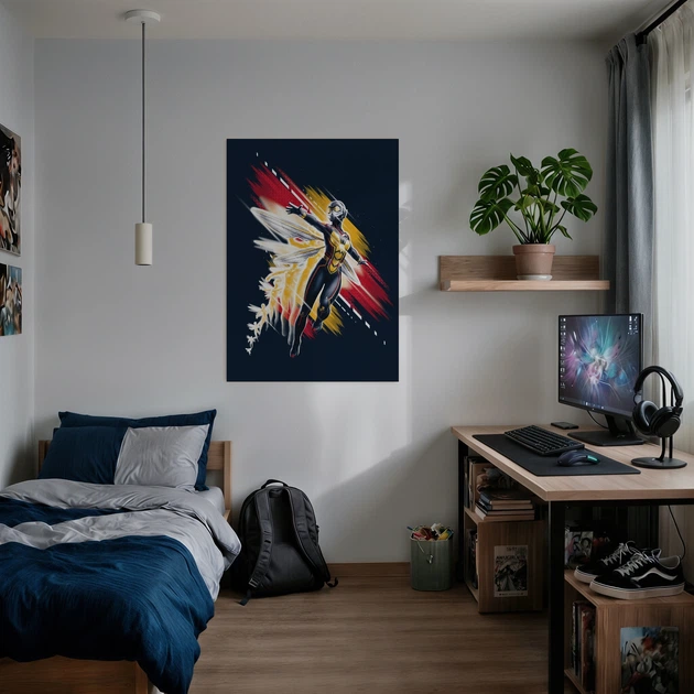 Постер Человек-муравей и Оса, Ant-Man and the Wasp, декор комнаты подростка, A3 42×30 см (id3434) - изображение 2