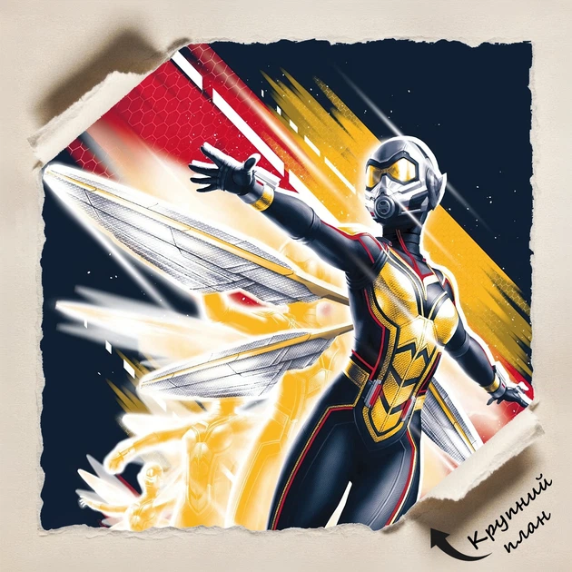 Постер Человек-муравей и Оса, Ant-Man and the Wasp, декор комнаты подростка, A3 42×30 см (id3434) - изображение 4