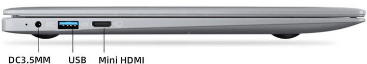 Ноутбук 14" Jumper EZbook S5 Intel Celeron N3350 RAM 12GB SSD 256 GB Windows 11 (UKR) (102182990) - Уцінка - зображення 6