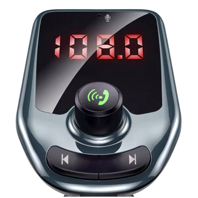 FM модулятор с Bluetooth и USB для автомобиля 12-24V A30 BT LS-391 - изображение 4